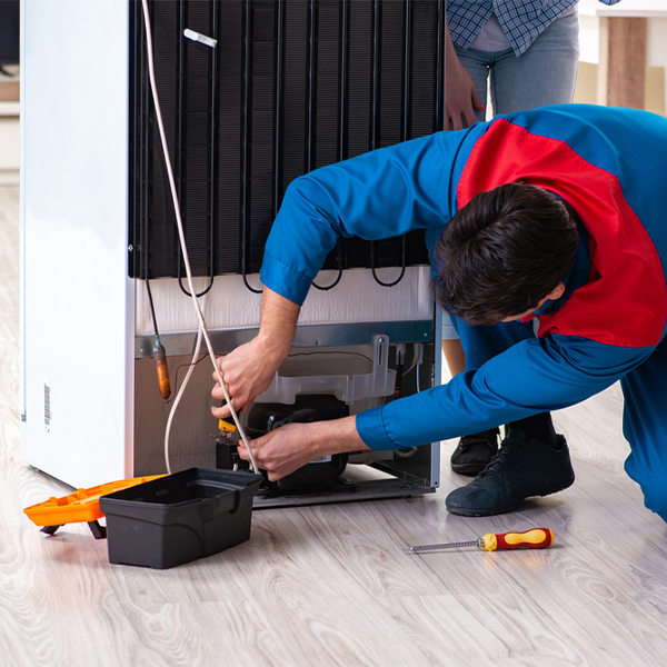 how long does it usually take to repair a refrigerator in Middle Island New York